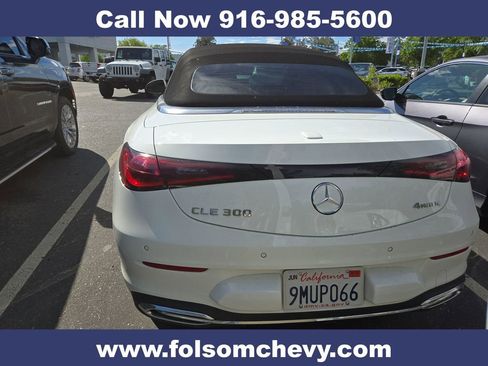 Used 2024 Mercedes-Benz CLE 300 4MATIC Cabriolet image 3