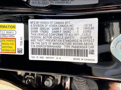 Used 2024 Honda Civic Sport image 14