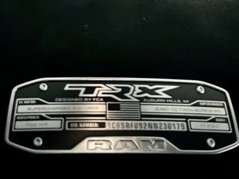Used 2022 RAM 1500 TRX w/ TRX Level 2 Equipment Group AWD/4WD image 28