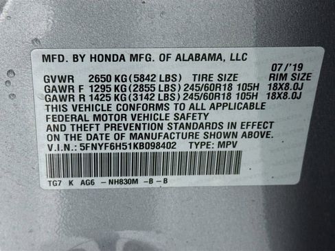 Used 2019 Honda Pilot EX-L image 42