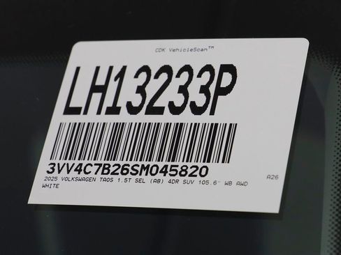 Used 2025 Volkswagen Taos SEL w/ Black Wheel Plus Package image 26