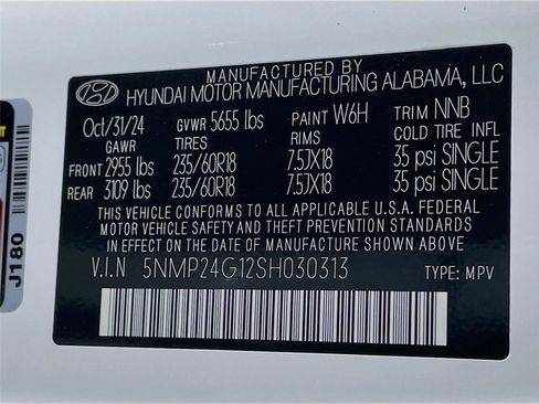 Certified 2025 Hyundai Santa Fe SEL image 23