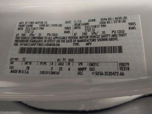 Used 2014 Ford Escape S image 33