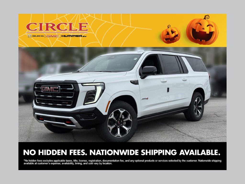 New 2026 GMC Yukon XL AT4 w/ AT4 Premium Plus Package AWD/4WD 360° Tour