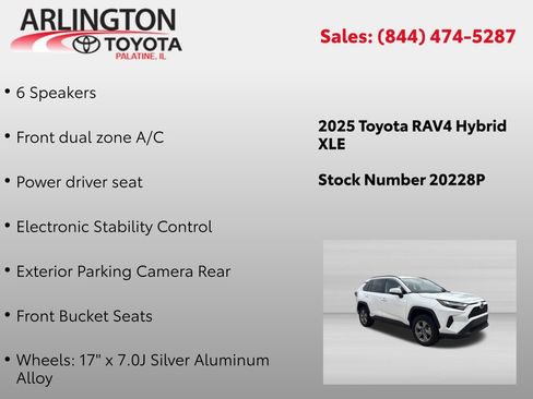 Used 2025 Toyota RAV4 XLE AWD/4WD image 4