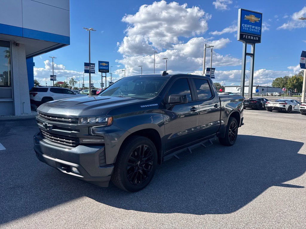 Used 2021 Chevrolet Silverado 1500 RST w/ Bed Protection Package RWD image 1