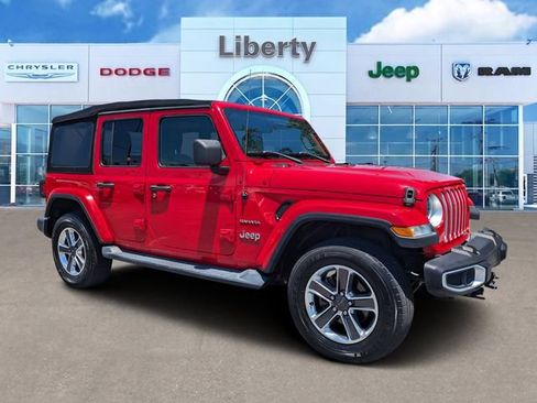 Used 2020 Jeep Wrangler Unlimited Sahara AWD/4WD image 1