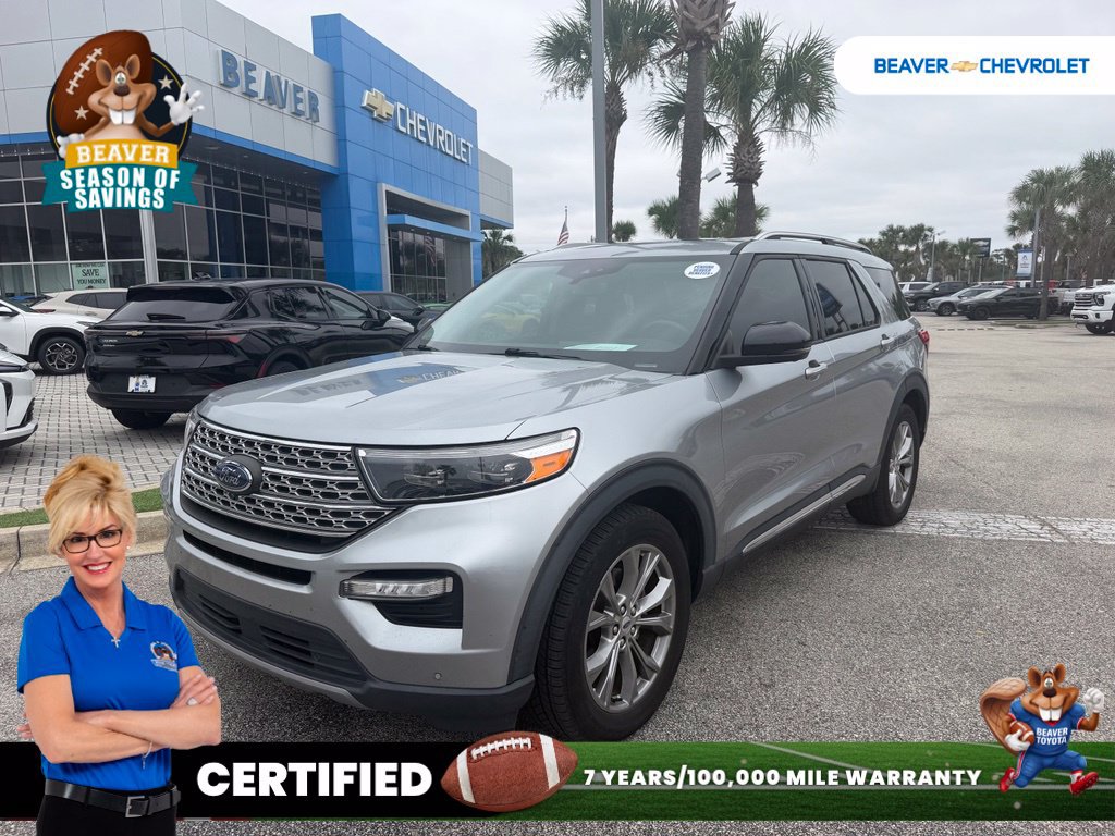 Used 2022 Ford Explorer Limited w/ Equipment Group 301A RWD image 1