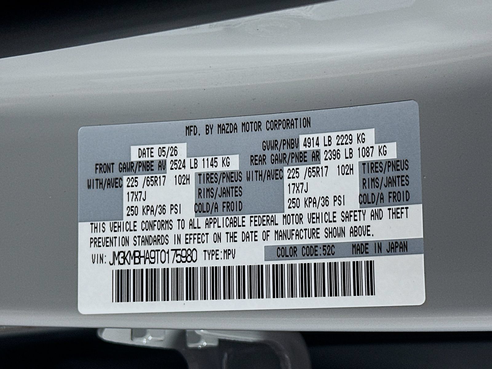 New 2026 MAZDA CX-5 Select AWD/4WD image 32