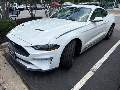 Used 2018 Ford Mustang Premium w/ Wheel & Stripe Package RWD image 1