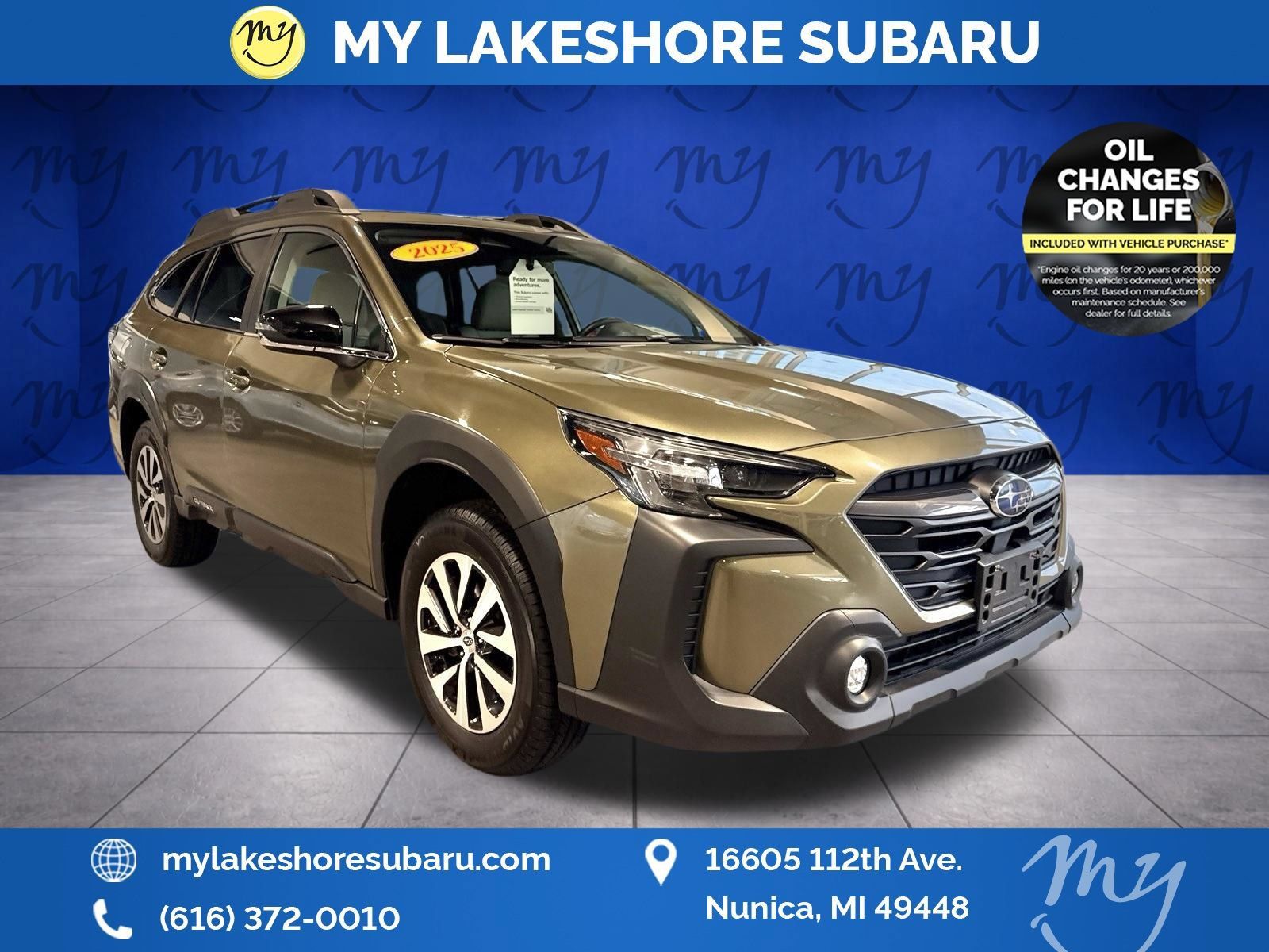 Certified 2025 Subaru Outback Premium AWD/4WD 360° Tour