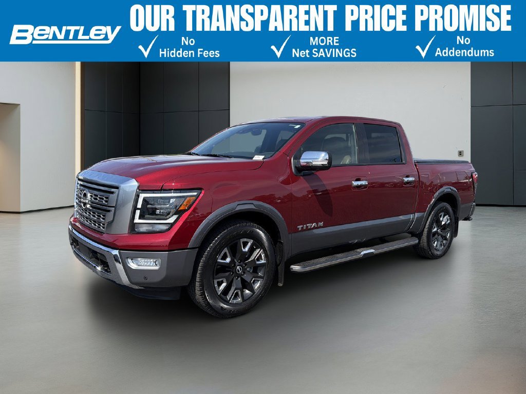 Used 2024 Nissan Titan Platinum Reserve w/ Moonroof Package RWD 360° Tour