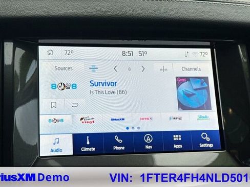 Certified 2022 Ford Ranger Lariat w/ Equipment Group 501A High image 24