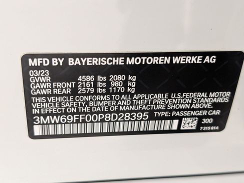 Certified 2023 BMW 330i Sedan w/ Parking Assistance Package image 21