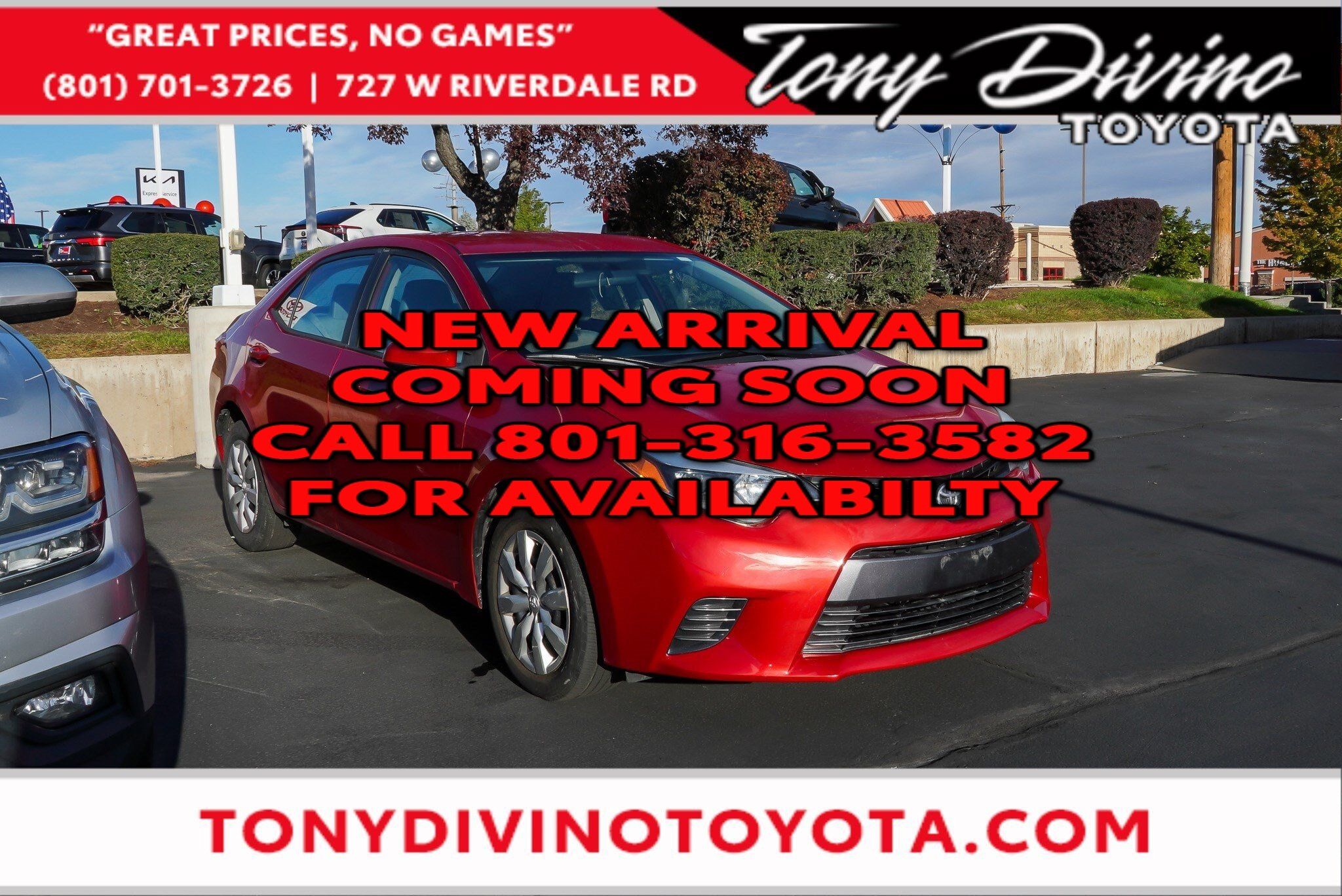 Used 2015 Toyota Corolla LE FWD image 1