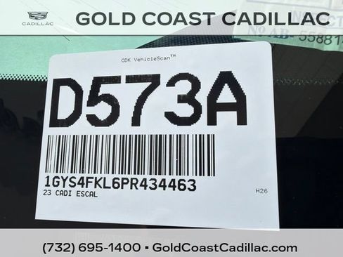 Certified 2023 Cadillac Escalade Sport w/ LPO, ONYX Package AWD/4WD image 34