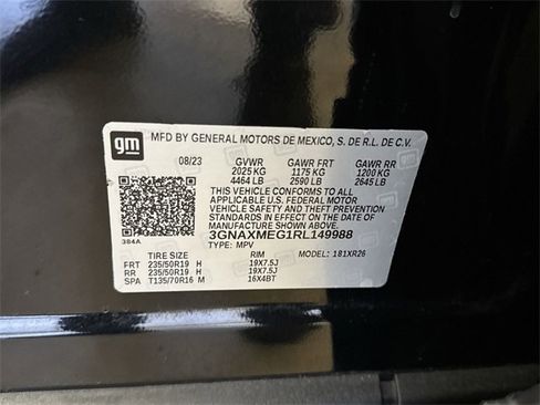 Certified 2024 Chevrolet Equinox RS image 29