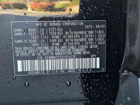 Certified 2025 Subaru Ascent Premium image 24