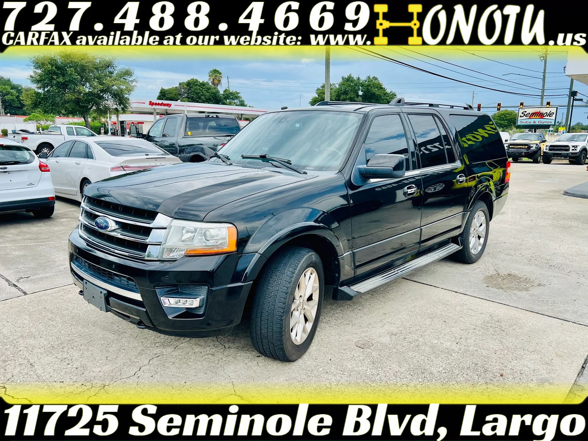 Used 2017 Ford Expedition EL Limited AWD/4WD image 3