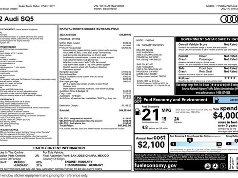 Used 2022 Audi SQ5 Premium Plus image 2