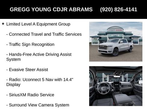 New 2026 RAM 1500 Limited AWD/4WD image 25