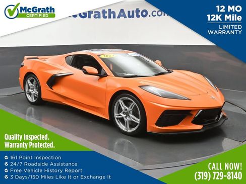 Used 2024 Chevrolet Corvette Stingray Premium Cpe w/ Z51 Performance Package RWD image 1
