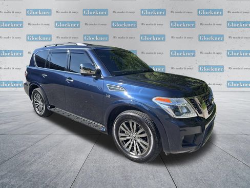 Used 2019 Nissan Armada Platinum w/ Captain's Chairs Package AWD/4WD image 12