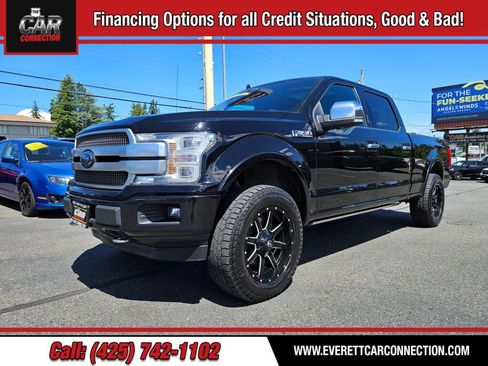 Used 2019 Ford F150 Platinum w/ Equipment Group 701A Luxury AWD/4WD image 1