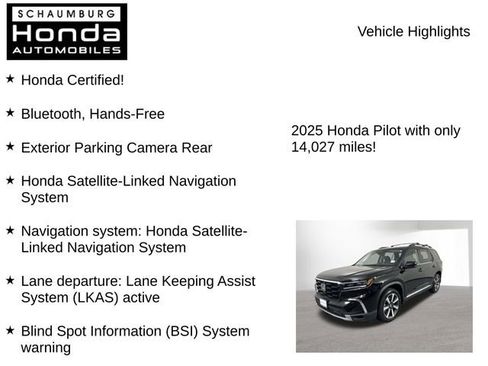 Certified 2025 Honda Pilot Touring image 7