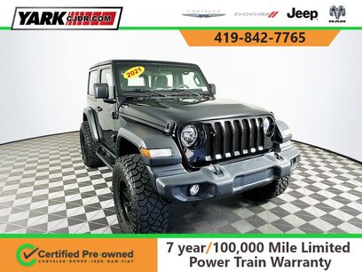 Certified 2021 Jeep Wrangler Sport