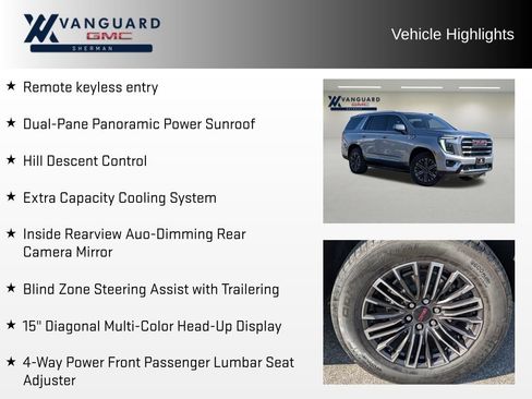 Used 2025 GMC Yukon Elevation w/ Elevation Premium Package AWD/4WD image 21