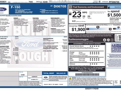 Used 2023 Ford F150 XLT w/ Equipment Group 302A High AWD/4WD image 51