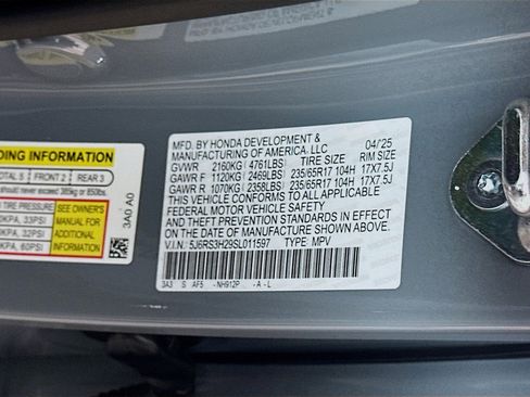 Certified 2025 Honda CR-V LX image 25