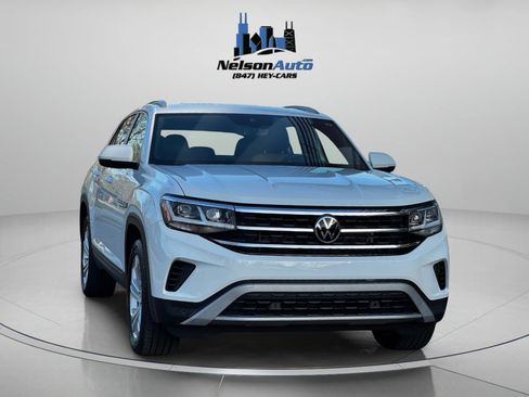 Used 2021 Volkswagen Atlas Cross Sport SEL w/ Cross Sport MDO Package AWD/4WD image 2