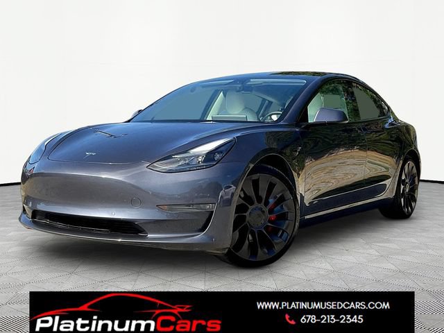 Used 2022 Tesla Model 3 Performance AWD/4WD image 1
