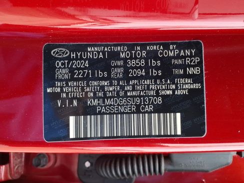 New 2025 Hyundai Elantra Sport w/ Cargo Package image 29