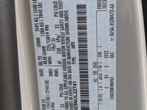 Used 2022 Lincoln Corsair Grand Touring w/ Elements Technology Bundle image 25