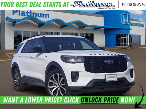 Used 2025 Ford Explorer ST-Line w/ Premium Package RWD image 1