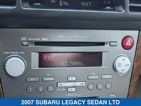 Used 2007 Subaru Legacy 2.5i Limited AWD/4WD image 21