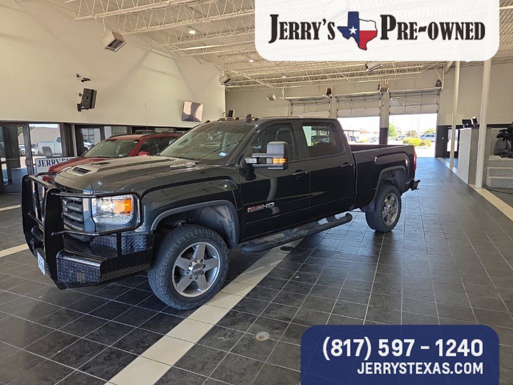 Used 2018 GMC Sierra 2500 SLT w/ Duramax Plus Package AWD/4WD image 1