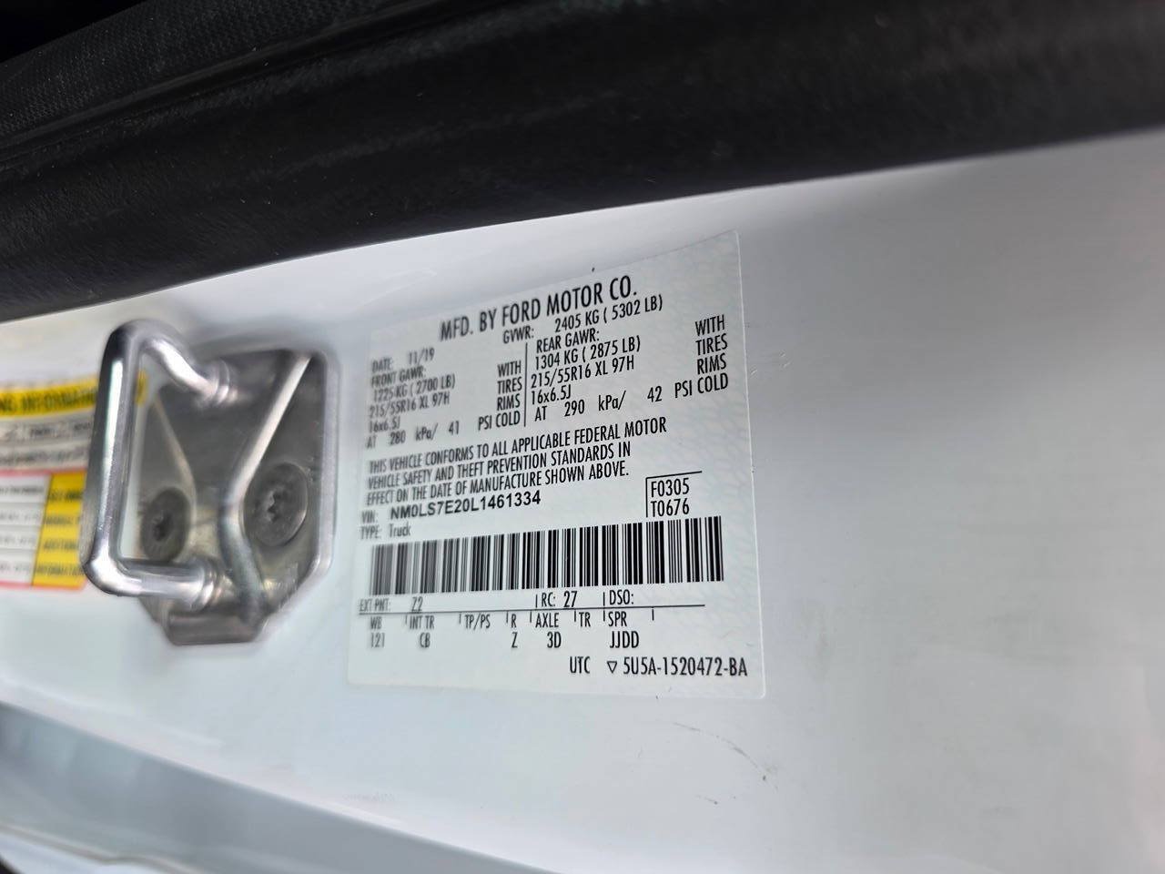 Used 2020 Ford Transit Connect XL FWD image 28