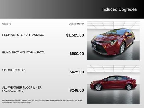 Used 2022 Toyota Corolla LE w/ Premium Interior Package FWD image 5