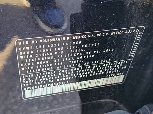 Certified 2023 Volkswagen Taos SE FWD image 29