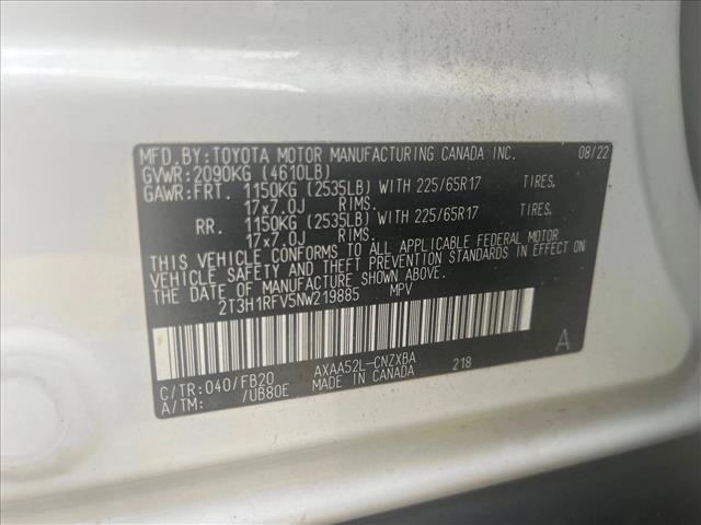 Used 2022 Toyota RAV4 LE FWD image 25