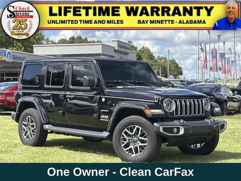 Used 2024 Jeep Wrangler Unlimited Sahara w/ Technology Group AWD/4WD image 1