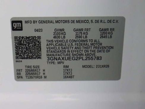 Used 2023 Chevrolet Equinox LT image 52