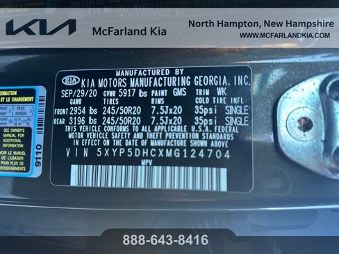 Used 2021 Kia Telluride SX w/ SX Prestige Package image 32