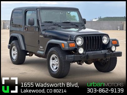 Used 2003 Jeep Wrangler Sport