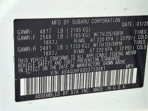 Certified 2025 Subaru Crosstrek 2.5i Sport w/ Popular Package #4A image 27