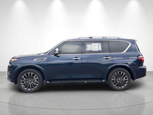 Used 2024 Nissan Armada Platinum w/ Captain's Chairs Package AWD/4WD image 2